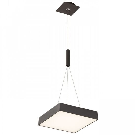 LARISA SQ 30 ΚΡΕΜΑΣΤΌ ΜΑΎΡΟ  230V LED 30W  3000K - ΚΡΕΜΑΣΤΆ ΦΩΤΙΣΤΙΚΆ