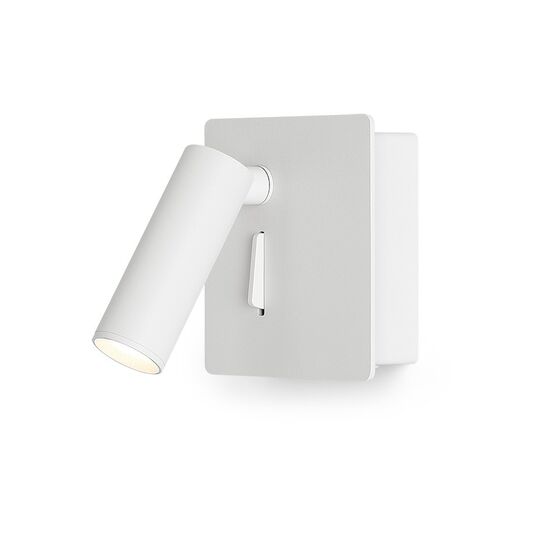 MIG ΕΠΙΤΟΊΧΙΟΣ ΛΕΥΚΌ 230V LED 3W 30° 3000K - ΣΠΟΤ ΤΟΊΧΟΥ