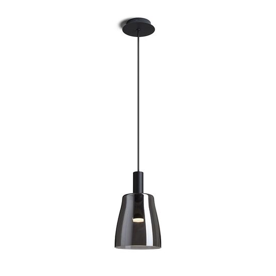 BELLINI M LED ΚΡΕΜΑΣΤΌ ΜΑΎΡΟ ΧΡΏΜΑΤΟΣ ΚΑΠΝΟΎ 230V LED 5W 30°  3000K - ΚΡΕΜΑΣΤΆ ΦΩΤΙΣΤΙΚΆ