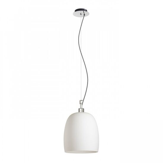 COROA NEW 28 ΚΡΕΜΑΣΤΌ  ΓΥΑΛΊ ΟΠΆΛ/ΧΡΏΜΙΟ 230V LED E27 15W - ΚΡΕΜΑΣΤΆ ΦΩΤΙΣΤΙΚΆ