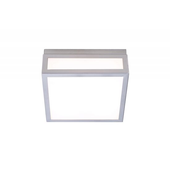 ΜΟΝΤΈΡΝΑ ΦΩΤΙΣΤΙΚΆ ΜΊΝΙΜΑΛ > ΟΡΟΦΉΣ >  CEILING LIGHT 01376-20 METAL, ACRYLIC 8W LED 3000K, 650 LM W30 H12 CM 01376 SILVER - ΟΡΟΦΉΣ ΦΩΤΙΣΤΙΚΆ 