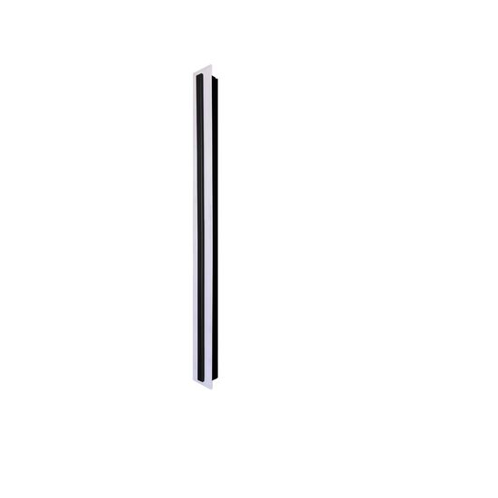 ΣΤΕΓΑΝΆ ΦΩΤΙΣΤΙΚΆ ΤΟΊΧΟΥ ΑΠΛΊΚΕΣ  WALL OUTDOOR  LIGHT HEIGHT 120 CM 17W LED, 3000K, 1400 LM IP 54 01395 BLACK WIDTH: 11 CM DISTANCE FROM WALL: 6 CM - ΤΟΊΧΟΥ ΦΩΤΙΣΤΙΚΆ 