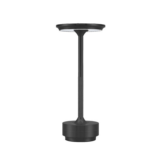 ΜΟΝΤΈΡΝΑ ΦΩΤΙΣΤΙΚΆ ΜΊΝΙΜΑΛ > ΕΠΙΤΡΑΠΆΖΙΑ >   TABLE LAMP RECHARGEABLE   01410 BLACK  HEIGHT:27,5 CM DIAMETER: 12 CM BASE DIAMETER: 8  CM MATERIAL: ALUMINIUM LIGHTING SOURCE: 3W 5V LED, 240 LM LIGHT COLOR: 3000K RECHARGEABLE BATTERY: - ΕΠΙΤΡΑΠΈΖΙΑ ΦΩΤΙΣΤΙΚΆ