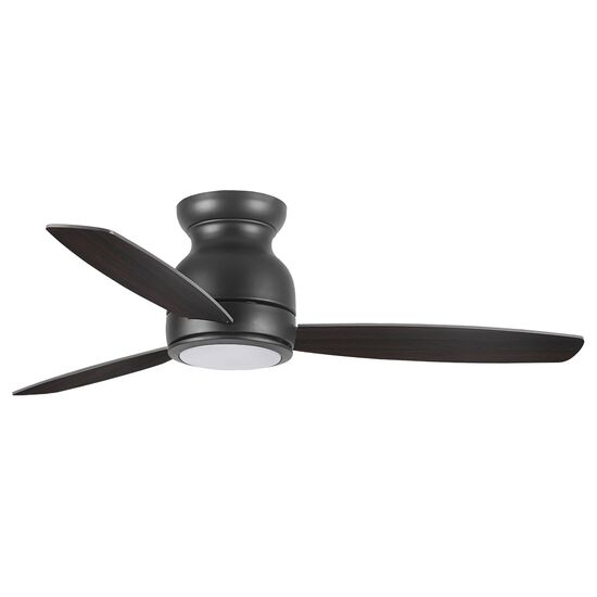 ΜΟΝΤΈΡΝΑ ΦΩΤΙΣΤΙΚΆ ΜΊΝΙΜΑΛ > ΟΡΟΦΉΣ >  CEILING FAN LIGHTING CODE: 01418 BLACK / WALNUT WOOD DIAMETER: 132 CM HEIGHT: 28 CM BASE DIAMETER: 19,2 CM - ΑΝΕΜΙΣΤΉΡΕΣ