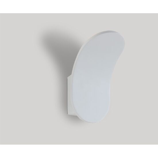 ΣΤΕΓΑΝΆ ΦΩΤΙΣΤΙΚΆ ΤΟΊΧΟΥ ΑΠΛΊΚΕΣ  OUTDOOR WALL LIGHT  01457 WHITE HEIGHT: 17 CM WIDTH: 10 CM DISTANCE FROM WALL: 12 CM MATERIAL: ALUMINUM LIGHTING SOURCE: 12W LED 3000K, 960 LM - ΜΟΝΤΈΡΝΑ ΦΩΤΙΣΤΙΚΆ
