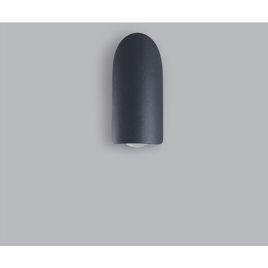 ΣΤΕΓΑΝΆ ΦΩΤΙΣΤΙΚΆ ΤΟΊΧΟΥ ΑΠΛΊΚΕΣ  OUTDOOR WALL LIGHT    01458 GREY HEIGHT: 18 CM WIDTH: 7 CM DISTANCE FROM WALL: 8 CM MATERIAL: ALUMINUM LIGHTING SOURCE: 12W LED 3000K, 960 LM - ΜΟΝΤΈΡΝΑ ΦΩΤΙΣΤΙΚΆ