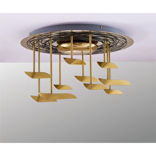 ΜΟΝΤΈΡΝΑ ΦΩΤΙΣΤΙΚΆ ΜΊΝΙΜΑΛ > ΟΡΟΦΉΣ >  CEILING / WALL LIGHT  01468 CEILING MATERIAL: STAINLESS STEEL DIAMETER: 60 CM - ΟΡΟΦΉΣ ΦΩΤΙΣΤΙΚΆ 