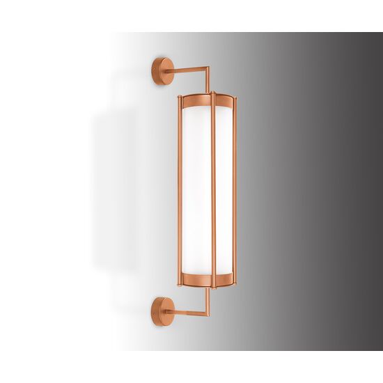 ΣΤΕΓΑΝΆ ΦΩΤΙΣΤΙΚΆ ΤΟΊΧΟΥ ΑΠΛΊΚΕΣ  OUTDOOR WALL LIGHT 01484 COPPER - ΜΟΝΤΈΡΝΑ ΦΩΤΙΣΤΙΚΆ