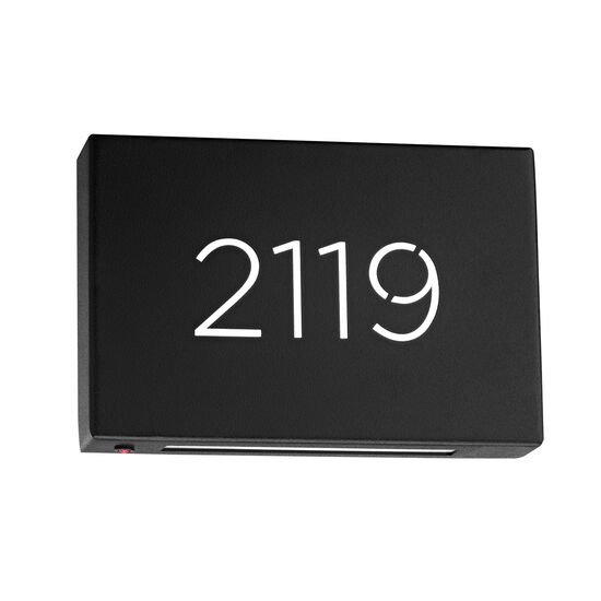 ΜΟΝΤΈΡΝΑ ΜΊΝΙΜΑΛ > ΑΠΛΊΚΕΣ ΤΟΊΧΟΥ >  WALL ROOM NUMBERING LIGHT  METAL 5W LED 3000K, 400 LM 01178 WHITE - ΜΟΝΤΈΡΝΑ ΦΩΤΙΣΤΙΚΆ