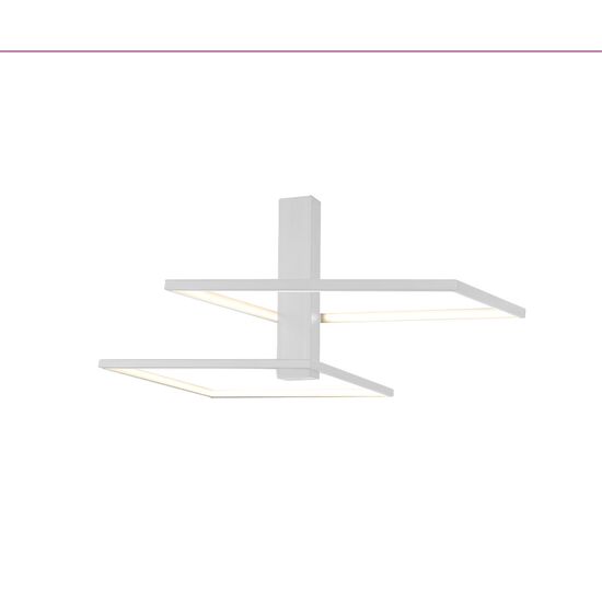 ΜΟΝΤΈΡΝΑ ΦΩΤΙΣΤΙΚΆ ΜΊΝΙΜΑΛ > ΟΡΟΦΉΣ >  CEILING LIGHT METAL, ALUMINIUM 48W LED, 3000K 3840 LM 01356 SILVER HEIGHT: 25 CM LENGTH: 54 CM - ΟΡΟΦΉΣ ΦΩΤΙΣΤΙΚΆ 