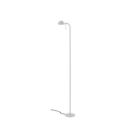 ΜΟΝΤΈΡΝΑ ΦΩΤΙΣΤΙΚΆ ΜΊΝΙΜΑΛ > ΔΑΠΈΔΟΥ >  FLOOR LIGHT METAL G9 LED 01362 SILVER HEIGHT: 140 CM BASE DIAMETER: 30 CM MATERIAL: METAL G9  - ΜΟΝΤΈΡΝΑ ΦΩΤΙΣΤΙΚΆ