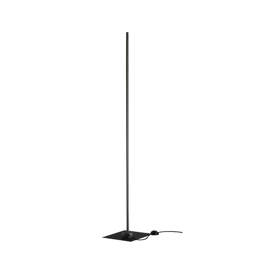 ΜΟΝΤΈΡΝΑ ΦΩΤΙΣΤΙΚΆ ΜΊΝΙΜΑΛ > ΔΑΠΈΔΟΥ >  FLOOR LAMP 01196-10 METAL 30W 3000K, LED, 2700 LM W30 H175 CM 01196 BLACK - ΜΟΝΤΈΡΝΑ ΦΩΤΙΣΤΙΚΆ