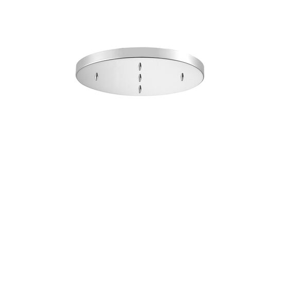 CEILING ROSETTES DIAMETER: 40 CM SILVER 5-LIGHTS - ACCESSORIES
