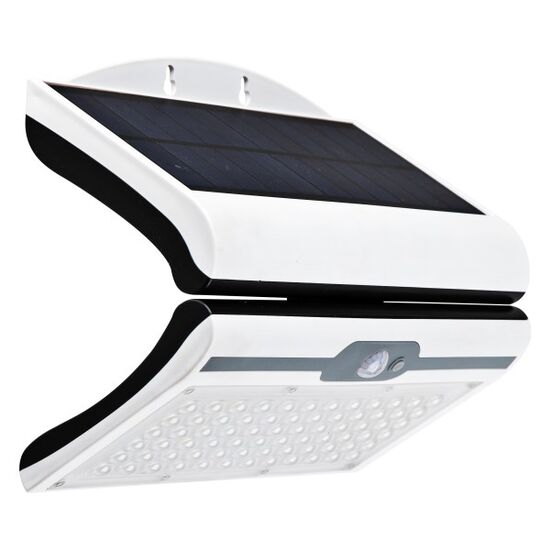 ΗΛΙΑΚΟ ΦΩΤΙΣΤΙΚΟ ΤΟΙΧΟΥ LED ΜΕ ΑΙΣΘΗΤΗΡΑ PIR 60W 3000K -  ΑΠΛΙΚΕΣ SOLAR