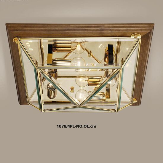 ΚΛΑΣΙΚΆ ΦΩΤΙΣΤΙΚΆ IL RELEGATO ΙΤΑΛΊΑΣ > ΟΡΟΦΉΣ >  CEILING   DIMENSIONS 43X43 SP.15 - ΟΡΟΦΉΣ ΦΩΤΙΣΤΙΚΆ 