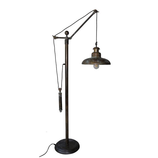 ΠΑΡΑΔΟΣΙΑΚΌ ΧΕΙΡΟΠΟΊΗΤΟ ΦΩΤΙΣΤΙΚΌ DITS > ΔΑΠΈΔΟΥ ΑΝΤΊΒΑΡΟ ΡΥΘΜΙΖΌΜΕΝΟ ΎΨΟΣ 135-155 CM AΠΌ ΜΠΡΟΎΤΖΟ, ΜΕ ΤΕΧΝΗΤΉ ΠΑΛΑΊΩΣΗ HAT F30 H20 CM ARM.40 - DITS LIGHTING ΚΑΤΑΣΚΕΥΉ ΠΑΡΑΔΟΣΙΑΚΏΝ ΦΩΤΙΣΤΙΚΏΝ (ΧΕΙΡΟΠΟΊΗΤΑ)