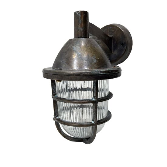 ΠΑΡΑΔΟΣΙΑΚΉ ΧΕΙΡΟΠΟΊΗΤΗ ΑΠΛΊΚΑ ΕΞΩΤΕΡΙΚΟΎ ΧΏΡΟΥ ΑΠΌ ΜΑΣΊΦ ΟΡΕΊΧΑΛΚΟ, ΜΕ ΊΣΙΟ ΒΡΑΧΊΟΝΑ - DITS ΚΑΤΑΣΚΕΥΉ - ΣΤΕΓΑΝΆ ΦΩΤΙΣΤΙΚΆ