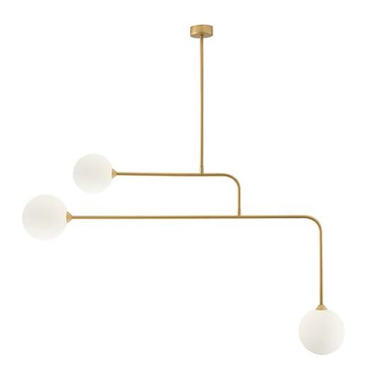 ΜΟΝΤΈΡΝΑ ΦΩΤΙΣΤΙΚΆ ΜΊΝΙΜΑΛ > ΟΡΟΦΉΣ >  CEILING 3-LIGHT 3XG9, LED 01274-22 W100 H90 CM 01274 GOLD - ΟΡΟΦΉΣ ΦΩΤΙΣΤΙΚΆ 