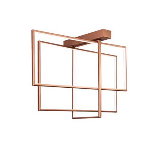 ΜΟΝΤΈΡΝΑ ΦΩΤΙΣΤΙΚΆ ΜΊΝΙΜΑΛ > ΟΡΟΦΉΣ >  CEILING LIGHT ALUMINIUM 95W LED, 3000K 8000 LM 01354 BLACK HEIGHT: 45 CM LENGTH: 75 CM LIGHTING SOURCE: 95W LED, 3000K 8000 LM - ΟΡΟΦΉΣ ΦΩΤΙΣΤΙΚΆ 
