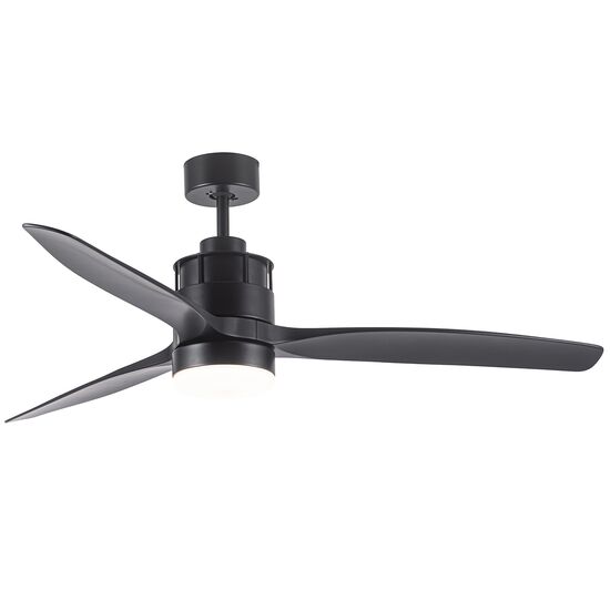 ΜΟΝΤΈΡΝΑ ΦΩΤΙΣΤΙΚΆ ΜΊΝΙΜΑΛ > ΟΡΟΦΉΣ >  CEILING FAN LIGHTING CODE: 01415 BLACK DIAMETER: 132 CM HEIGHT: 43 CM BASE DIAMETER: 15 CM - ΑΝΕΜΙΣΤΉΡΕΣ