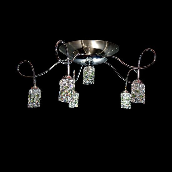 CLOSE TO CEILING ZIC 6L SWAROVSKI CRYSTAL ELEMENTS