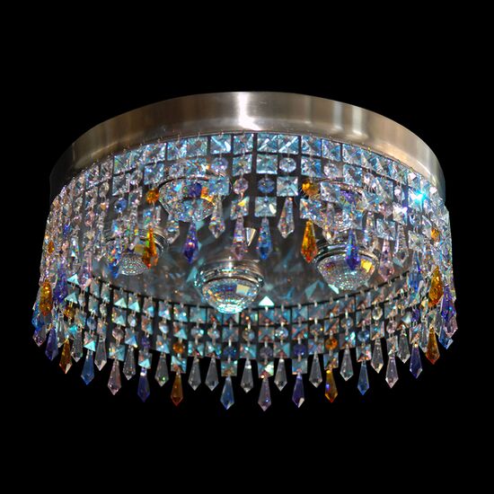 ΝΕΟΚΛΑΣΙΚΆ ΦΩΤΙΣΤΙΚΆ ΧΕΙΡΟΠΟΊΗΤΑ > MINIMAL DITS >  ΠΛΑΦΟΝΙΈΡΑ ΟΡΟΦΉΣ SIS 5Φ CRYSTALS SWAROVSKI - ΟΡΟΦΉΣ ΦΩΤΙΣΤΙΚΆ 