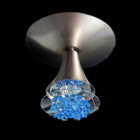 NEOCLASSICAL HANDMADE LIGHTING > MINIMAL DITS > SWAROVSKI ICE CRYSTALS CEILING LAMP - ΦΩΤΙΣΤΙΚΆ ΟΡΟΦΉΣ