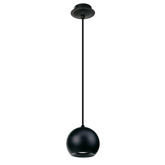 ΕΣΩΤΕΡΙΚΟΎ ΧΏΡΟΥ, BALL, ΜΟΝΌΦΩΤΟ ΜΑΎΡΟ BALL, D:120, H:1200 - ΚΡΕΜΑΣΤΆ ΦΩΤΙΣΤΙΚΆ